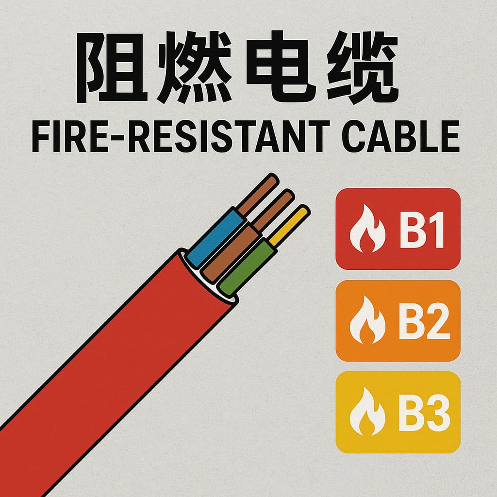 什么是阻燃电缆？？？？？B1、B2、B3级的区别你相识吗？？？？？