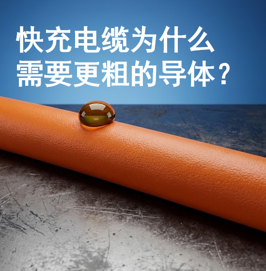 快充电缆为什么需要更粗的导体？？？？？？？？揭秘新能源汽车充电的“热”知识